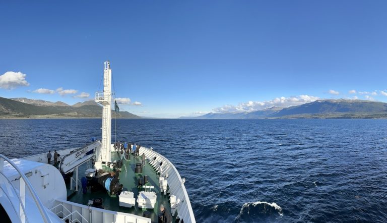at cruise ship